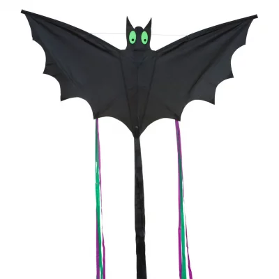 HQ INVENTO Invento cerf-volant Bat enfants 120 cm noir 