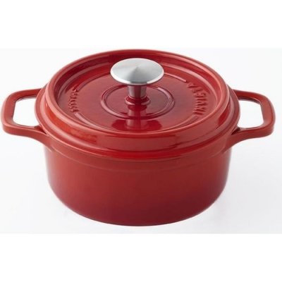 INVICTA  Cocotte ronde - &Oslash; 20 cm - Rubis - Tous feux dont induction