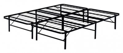SANIVERRE INVITE Sommier dappoint pliable en m&eacute;tal Taille literie - 180x200 cm