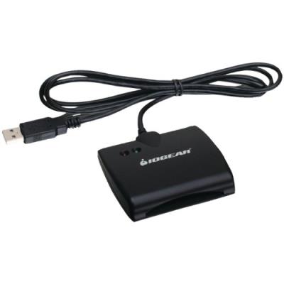GENERIQUE iogear GSR202 USB 2.0 Noir lecteur de carte m&eacute;moire