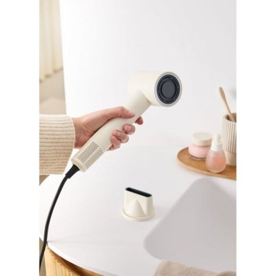  ION STYLER - S&egrave;che-cheveux ionique 1800W - Blanc cass&eacute;