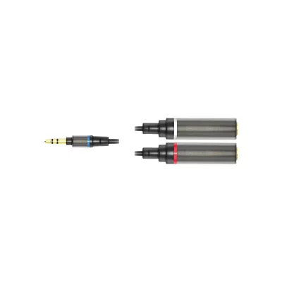 IK MULTIMEDIA IP-ILINE-OJS-IN c&acirc;ble mini-jack m&acirc;le - 2x jack mono femelle