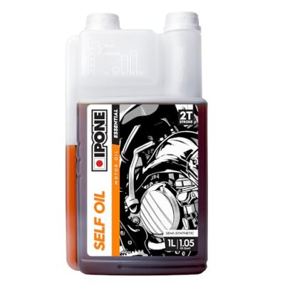 IPONE  - Huile Moteur Synth&eacute;tique - 2T Self Oil 1L