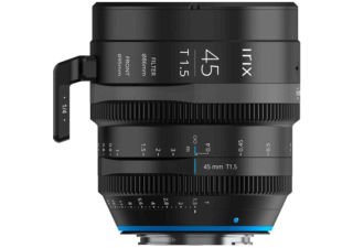 IRIX  cin&eacute; 45mm t/1.5 monture Sony E objectif vid&eacute;o