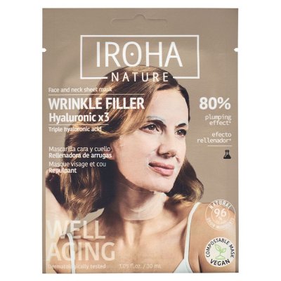 IROHA NATURE  Mascarilla Wrinkle Filler & Anti-Age 20ml