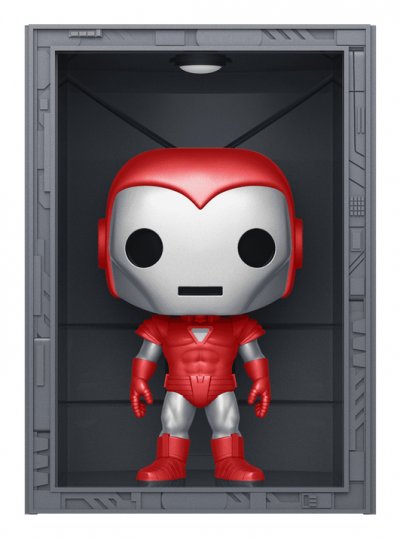 FUNKO Iron Man Mod&egrave;le 8 Argent Centurian Metallic Pop! De luxe