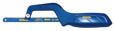 IRWIN  10504408 IW10504408 Mini-scie &agrave; m&eacute;taux, Bleu