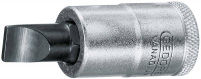 GEDORE IS 19 18X2,5 6656570 vis &agrave; fente Embout de tournevis 18 mm 1/2 (12.5 mm)