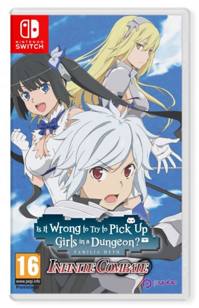 JUST FOR GAMES Is It Wrong to Try to Pick Up Girls in a Dungeon? Infinite Combate Nintendo Switch