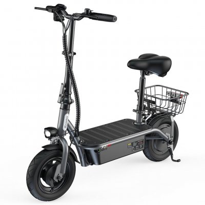 KELKART IScooter-Trottinette &Eacute;lectrique Pliable avec mir, Autonomie de 30km, h, 500W, 7,8 Ah, 2025