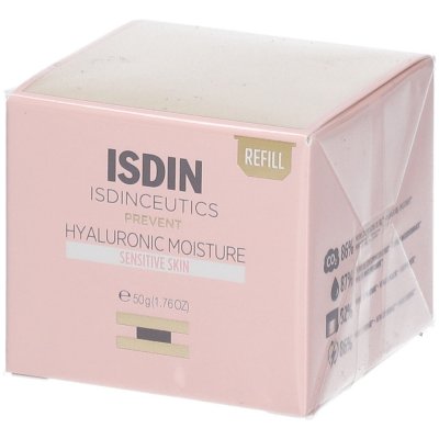 Isdin Cr&egrave;me Visage Hydratante Hyaluronique Recharge Peaux Sensibles