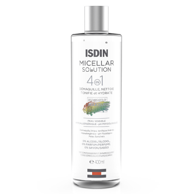 ISDIN  Micellar Solution 4 en 1 Nettoyant visage hydratant