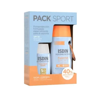 ISDIN  Set Sport Solaire Fusion Gel 100 ml + Fusion Eau 50 ml 100 ml