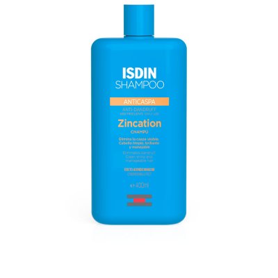 ISDIN  Shampooing Antipelliculaire Zincation 400 ml 300 ml