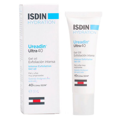 ISDIN  Ureadin Ultra40 Gel Huile Exfoliation Intense 30 ml - Tube 30 ml