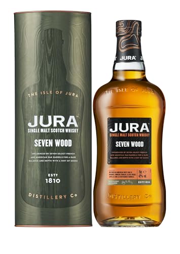 JURA Isle Of  Seven Wood 70cl Whisky + Coffret cadeau
