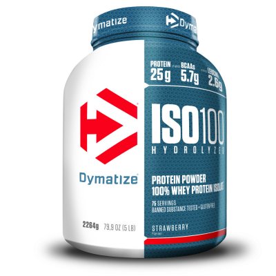 DYMATIZE Iso 100 Hydrolyzed - Strawberry 2264g