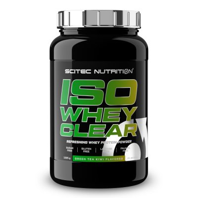 SCITEC NUTRITION Iso Whey Clear (1,02 Kg)Th&eacute; Vert Et Kiwi Whey Isolate