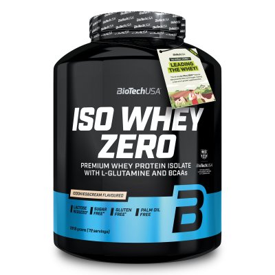 BIOTECH USA Iso Whey Zero (1816 G)Cookies Et Cream Whey Isolate