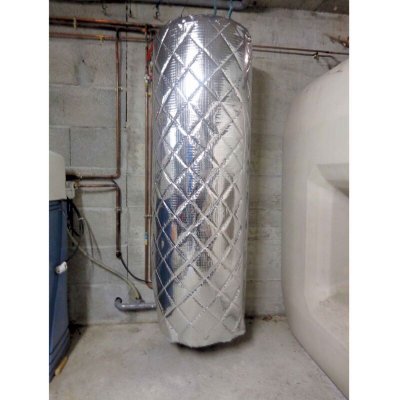 ISO CLIMAT Isolant ballon d'eau chaude matelass&eacute; 4 couches