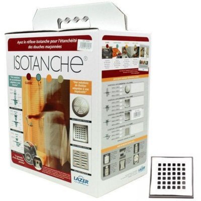 LAZER ISOTANCHE bonde horizontale D50 grille carr&eacute;e 1200X1200