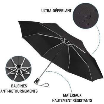 ISOTONER  Parapluie homme x-tra solide ouverture/fermeture automatique