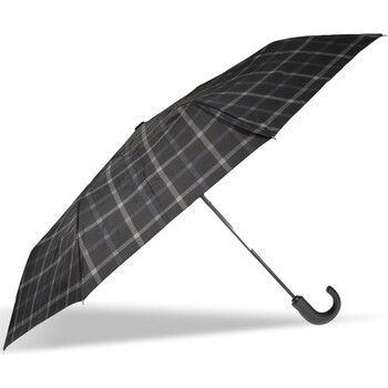 ISOTONER  Parapluie pliant automatique - Crook X-tra Solide  - Noir