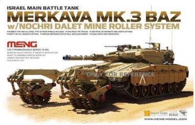 MENG Israel Main Battle Tank Merkava Mk.3 Baz - 1:35e - -model 