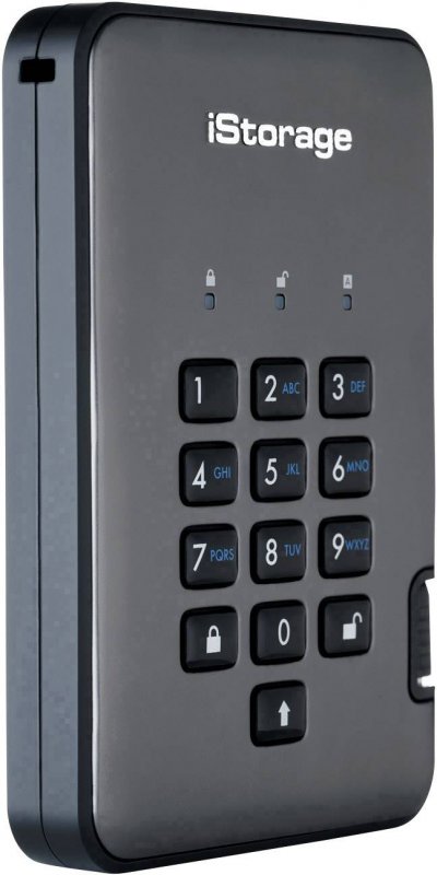 ISTORAGE  diskashur pro2 500go noir disque dur externe diskAshur PRO2