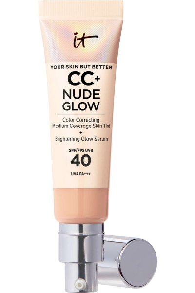 It Cosmetics Cc+ Nude Glow fond de teint l&eacute;ger SPF 40 Medium Neutre