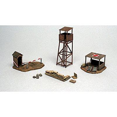 GENERIQUE Italeri B&acirc;timents de champ de bataille-1/72 - Base de diorama