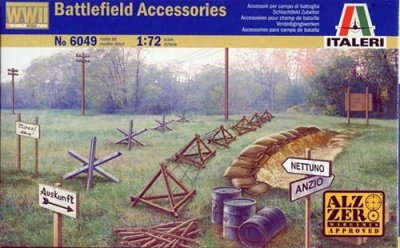 ITALERI  Battlefield Accessories pi&egrave;ces