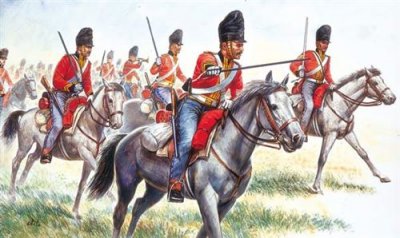 ITALERI  - I6001 - Maquette - Figurine - Cavalerie Lourde Britannique