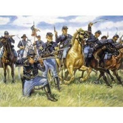 ITALERI  - I6013 - Maquette - Figurine - Cavalerie de l'union - Echelle 1:72