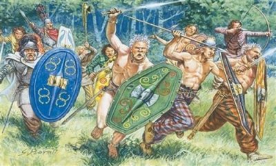 ITALERI  - I6022 - Maquette - Figurine - Guerriers Gaulois - Echelle 1:72