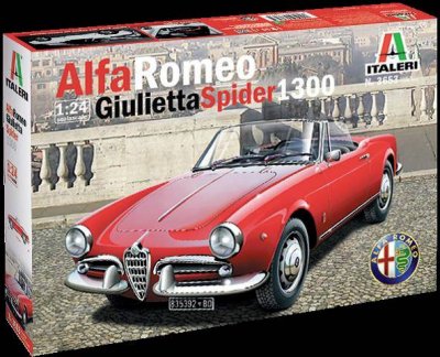 ITALERI - Maquette Plastique &agrave; Assembler, Voiture IT3653, Multicolore