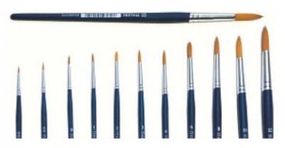 ITALERI  Pinceau pointu n.4 synth&eacute;tique- - Pinceau &agrave; maquettes