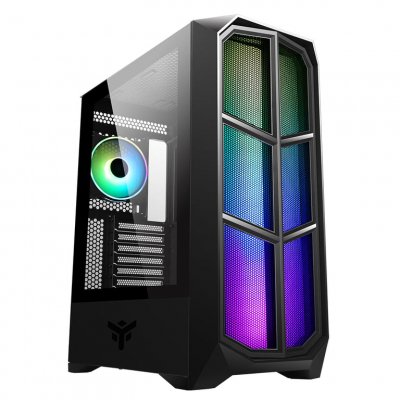 ITEK  case vertibra y210 gaming middle tower argb fan 