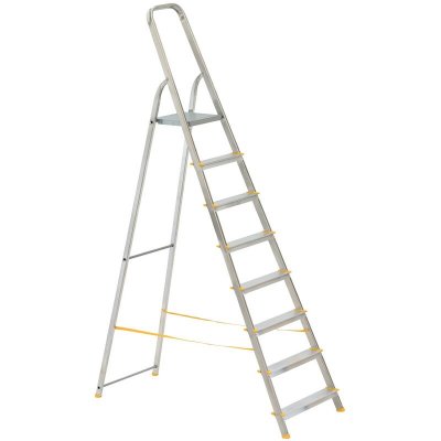MONMOBILIERDESIGN Itoss Escabeau en aluminium 8 marches