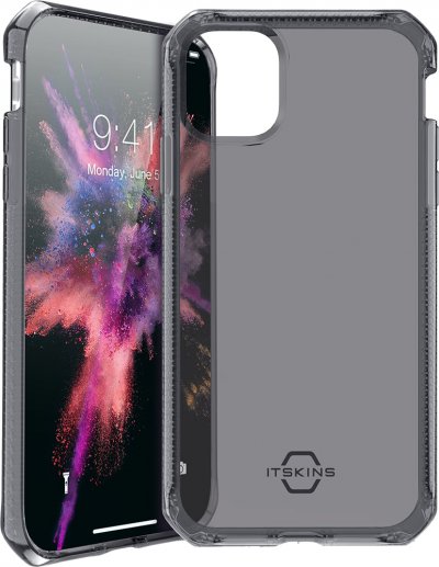 ITSKINS  - Coque renforc&eacute;e Spectrum Clear - Iphone 11 - Noire 