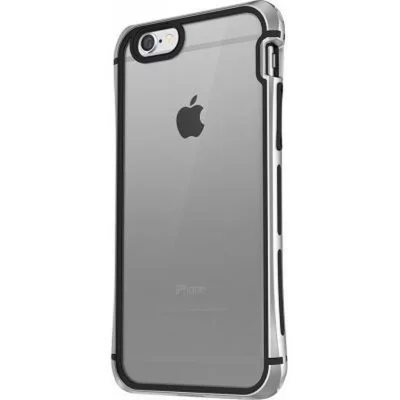 ITSKINS  toxik contour coque en aluminium pour iphone 6/6s argent/noir
