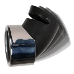 VIVOL Ivol - Embout echappement 653 r&eacute;glable en inox pour sortie 45-55mm