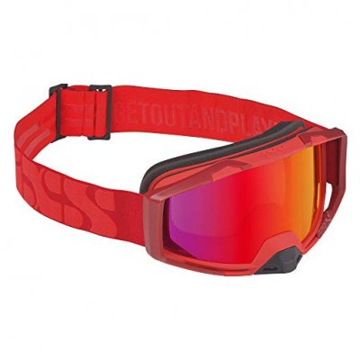 IXS  Trigger Lunettes de Motocross Rouge unique taille