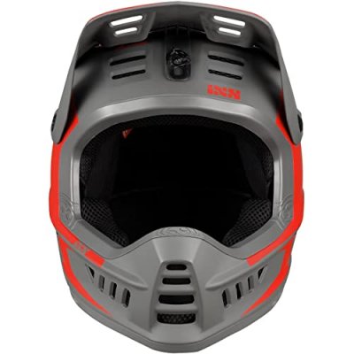 IXS  XACT Evo Casque de descente Gris Argent M L