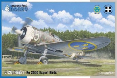 SPECIAL HOBBY J-20/h&eacute;ja I 're 2000 Export Birds' - 1:48e - 