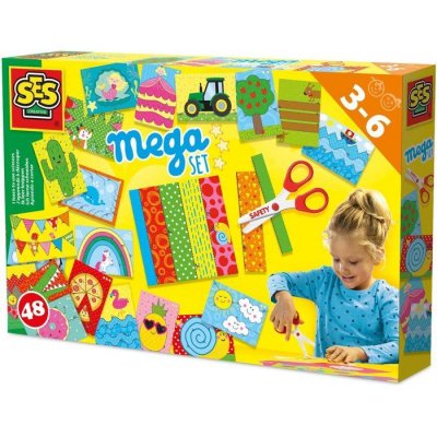 SES CREATIVE J&acute;apprends &agrave; d&eacute;couper - M&eacute;ga kit