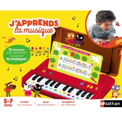 NATHAN J'apprends la musique  rouge