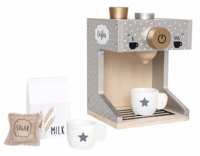 JABADABADO  - Machine Caf&eacute; Silver - Bois - 135-008-041