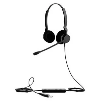 JABRA  Biz 2300 Casque Avec Fil Arceau Bureau/centre D'appels Usb Type-a Noir