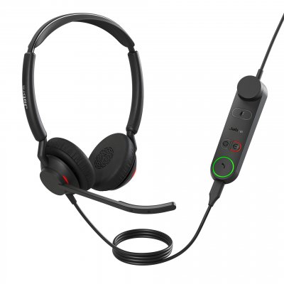 JABRA  Engage 50 II t&eacute;l&eacute;phone Micro-casque supra-auriculaire filaire Stereo noir